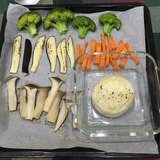 カマンベールチーズと野菜のオーブン焼き